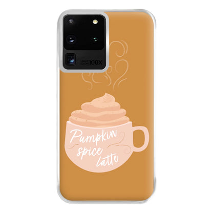 Pumpkin Spice Latte Phone Case for Galaxy S20 Ultra