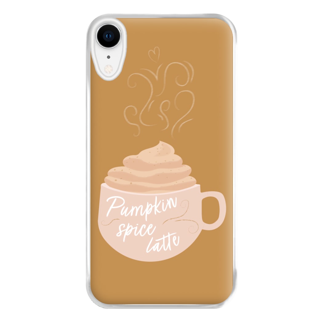 Pumpkin Spice Latte Phone Case for iPhone XR