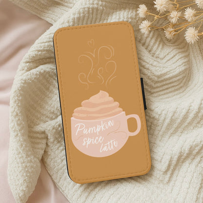 Pumpkin Spice Latte Wallet Phone Case