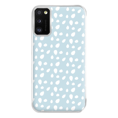 Pastel Blue Dots Phone Case for Galaxy A41