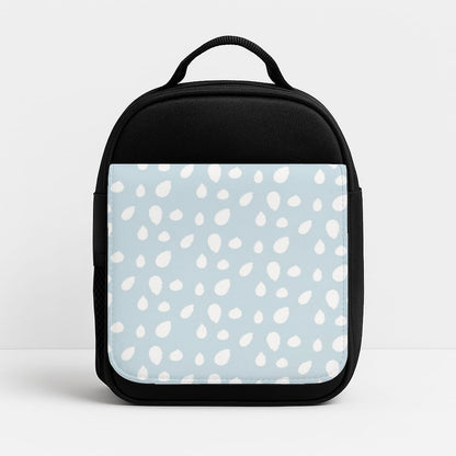 Pastel Blue Dots Insulated Lunchbox