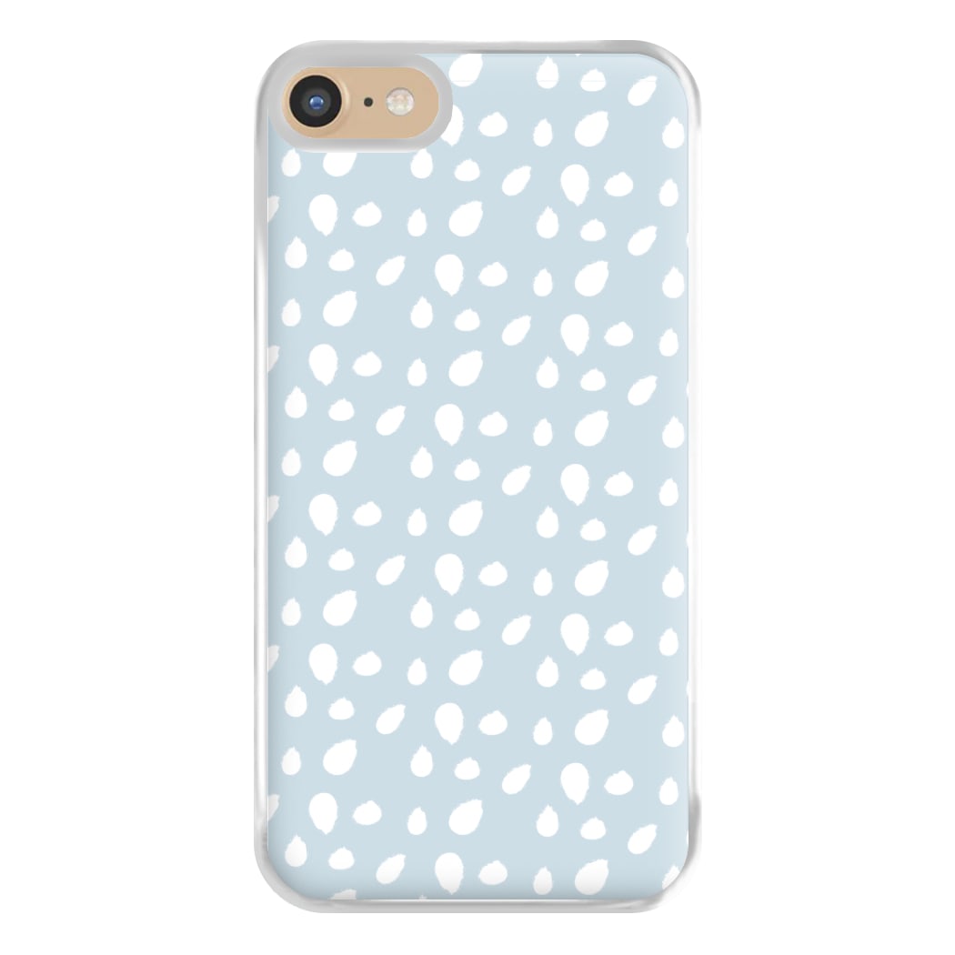 Pastel Blue Dots Phone Case for iPhone 6 / 7 / 8 / SE