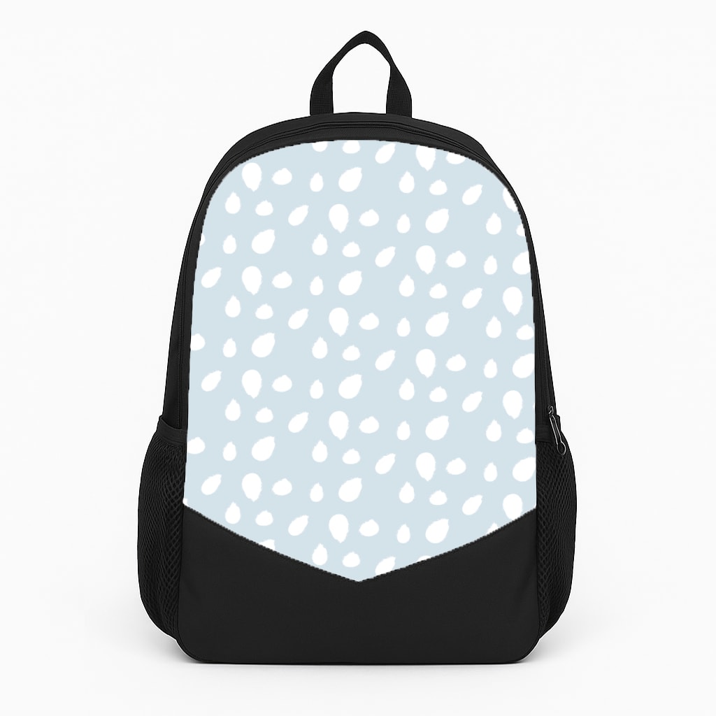 Pastel Blue Dots Backpack