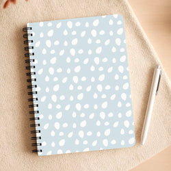 Pastel Blue Dots Notepad
