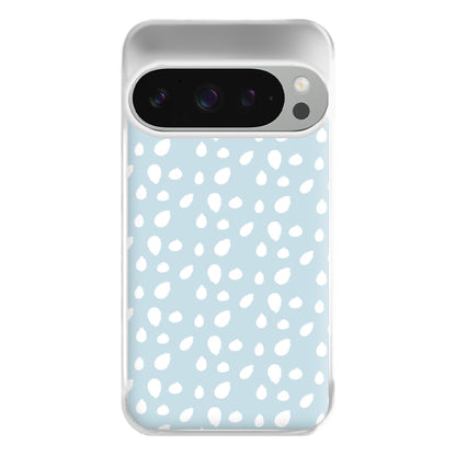 Pastel Blue Dots Phone Case for Google Pixel 9 Pro XL