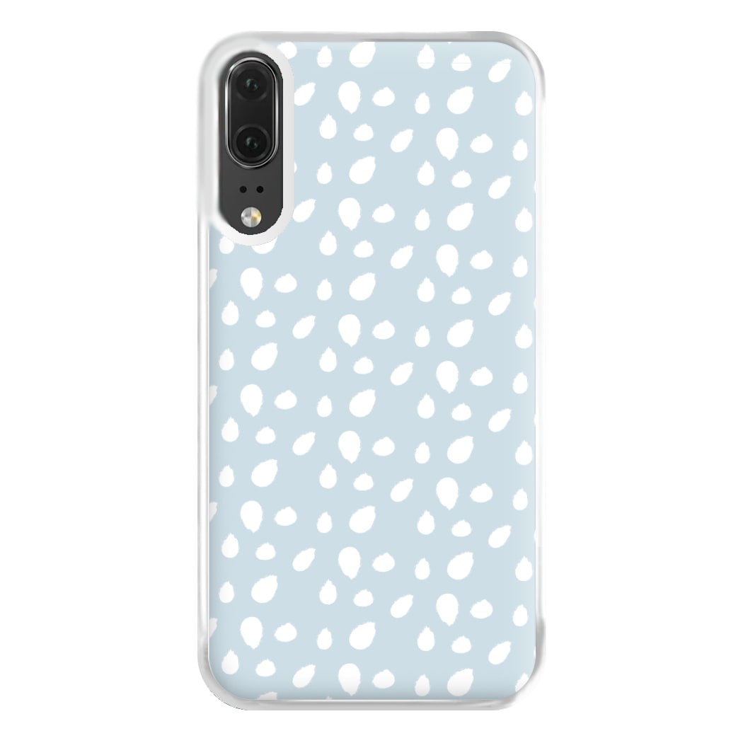 Pastel Blue Dots Phone Case for Huawei P20