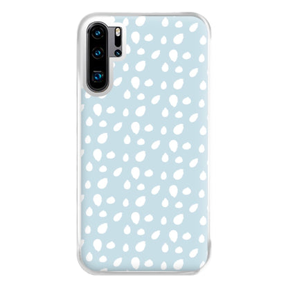 Pastel Blue Dots Phone Case for Huawei P30 Pro