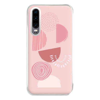 Abstract Geometric I Phone Case for Huawei P30