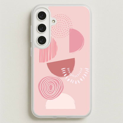 Abstract Geometric I Phone Case for Galaxy S25FE