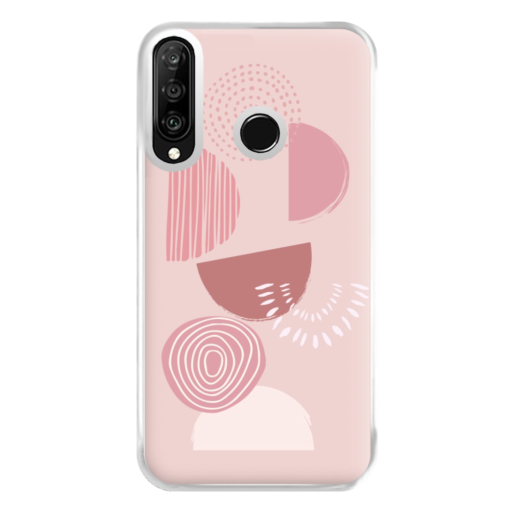 Abstract Geometric I Phone Case for Huawei P30 Lite