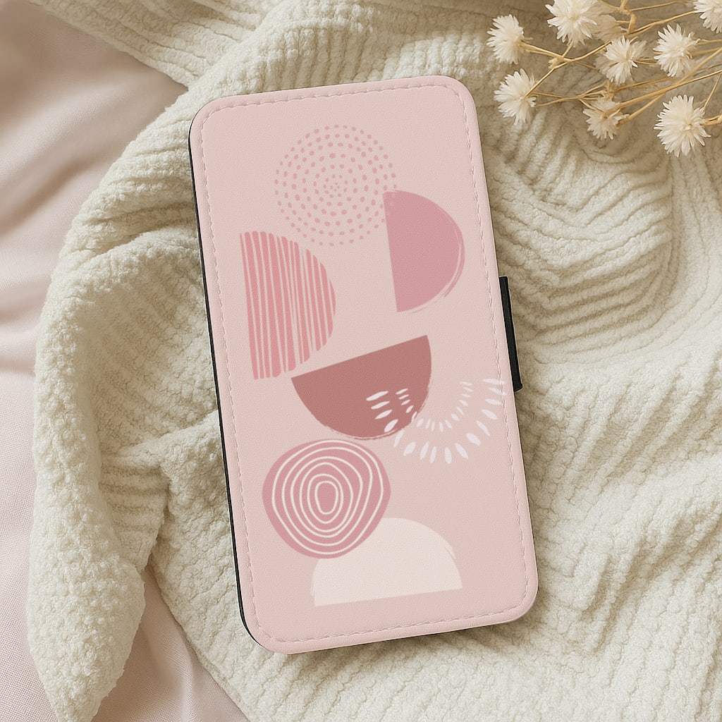 Abstract Geometric I Wallet Phone Case