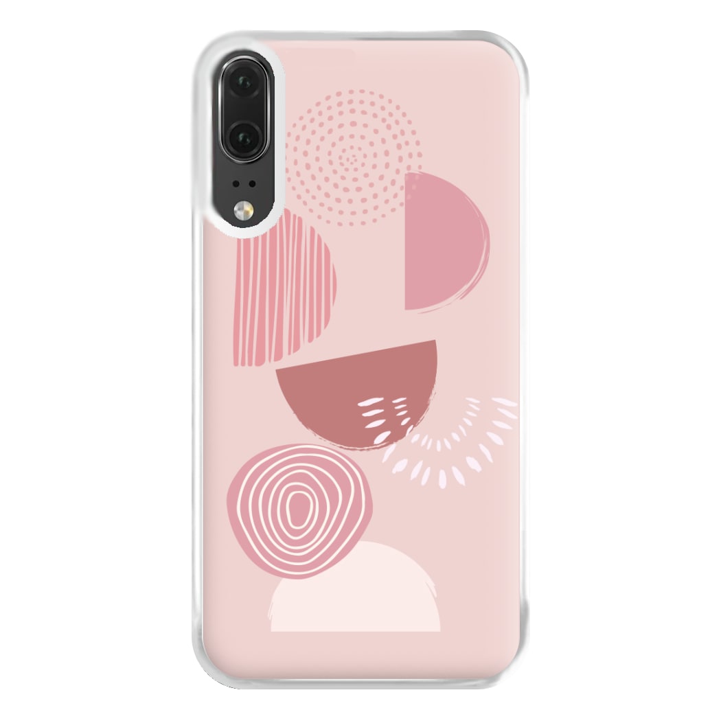 Abstract Geometric I Phone Case for Huawei P20