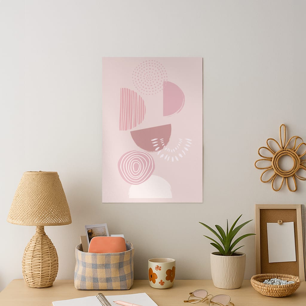 Abstract Geometric I Art Print
