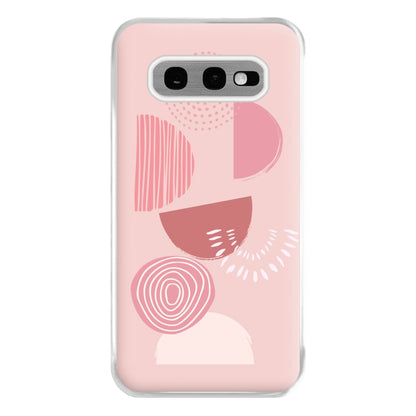 Abstract Geometric I Phone Case for Galaxy S10e