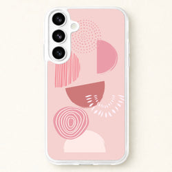Abstract Geometric I Phone Case for Galaxy S26
