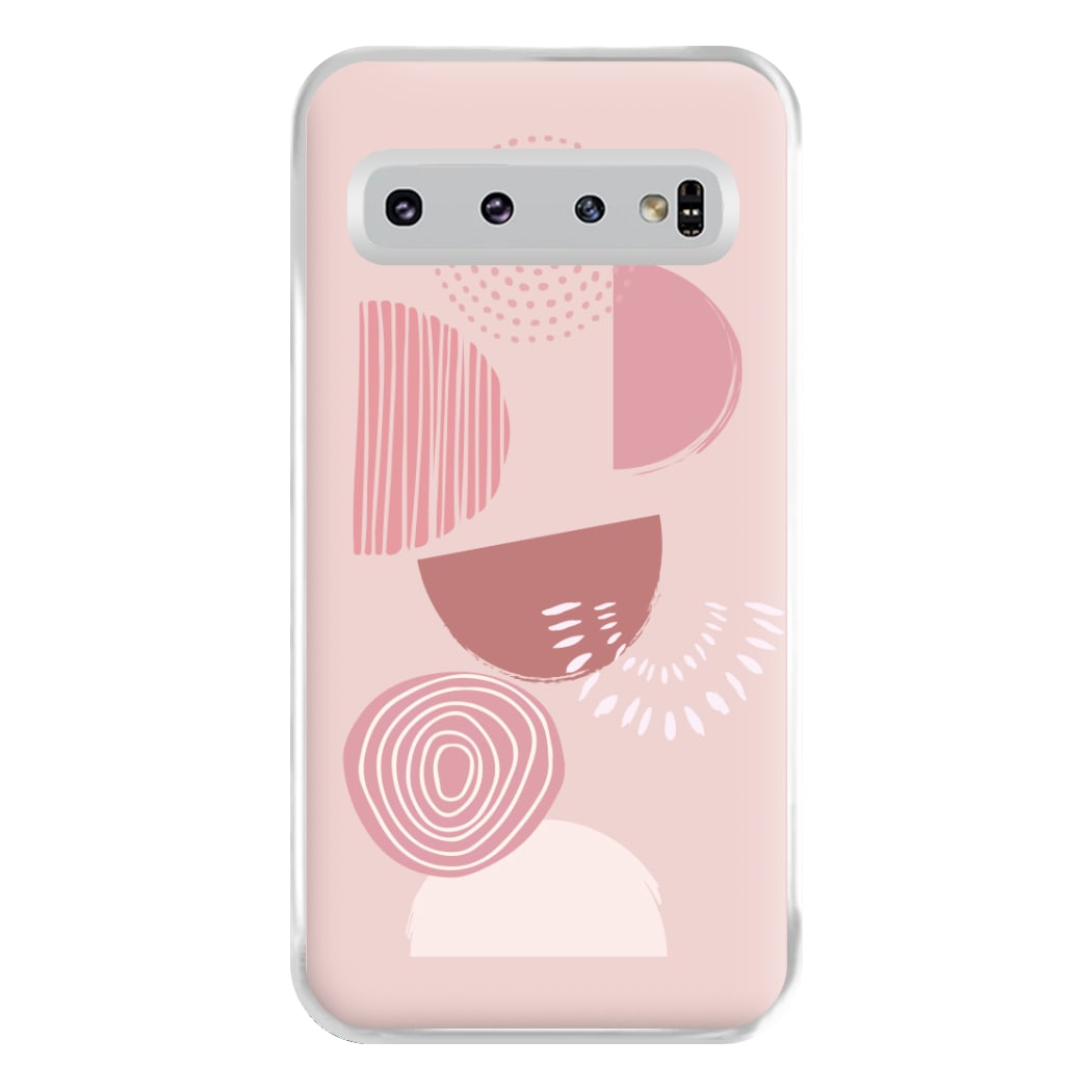 Abstract Geometric I Phone Case for Galaxy S10 Plus