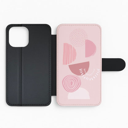 Abstract Geometric I Flip Phone Case