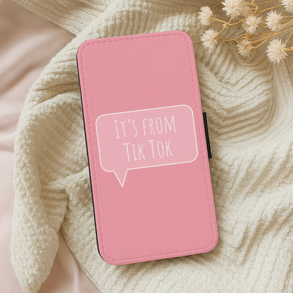 It's From TikTok Wallet Phone Case