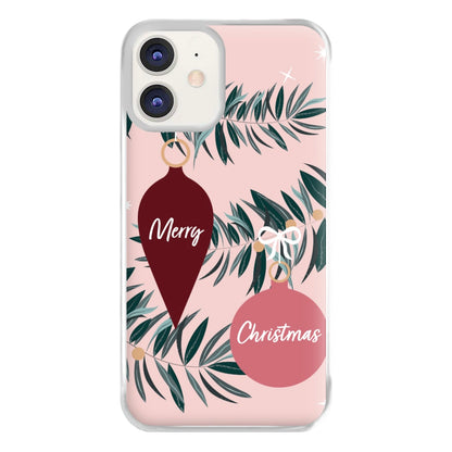 Merry Christmas Phone Case for iPhone 12 / 12 Pro