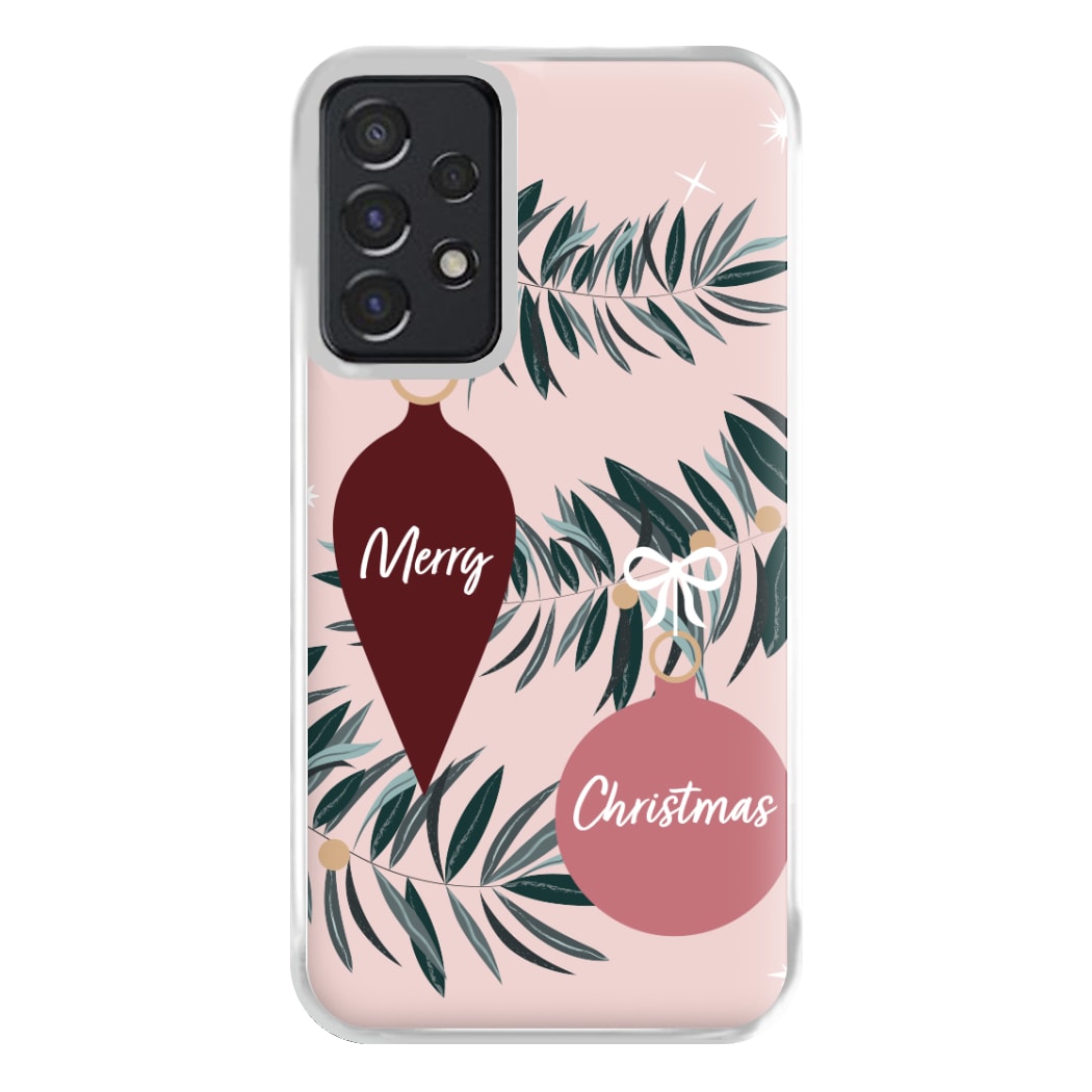 Merry Christmas Phone Case for Galaxy A52 / A52s