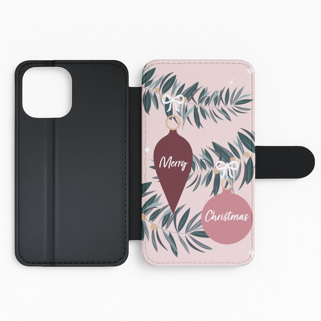 Merry Christmas Flip Phone Case
