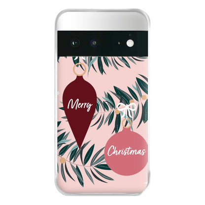 Merry Christmas Phone Case for Google Pixel 6a