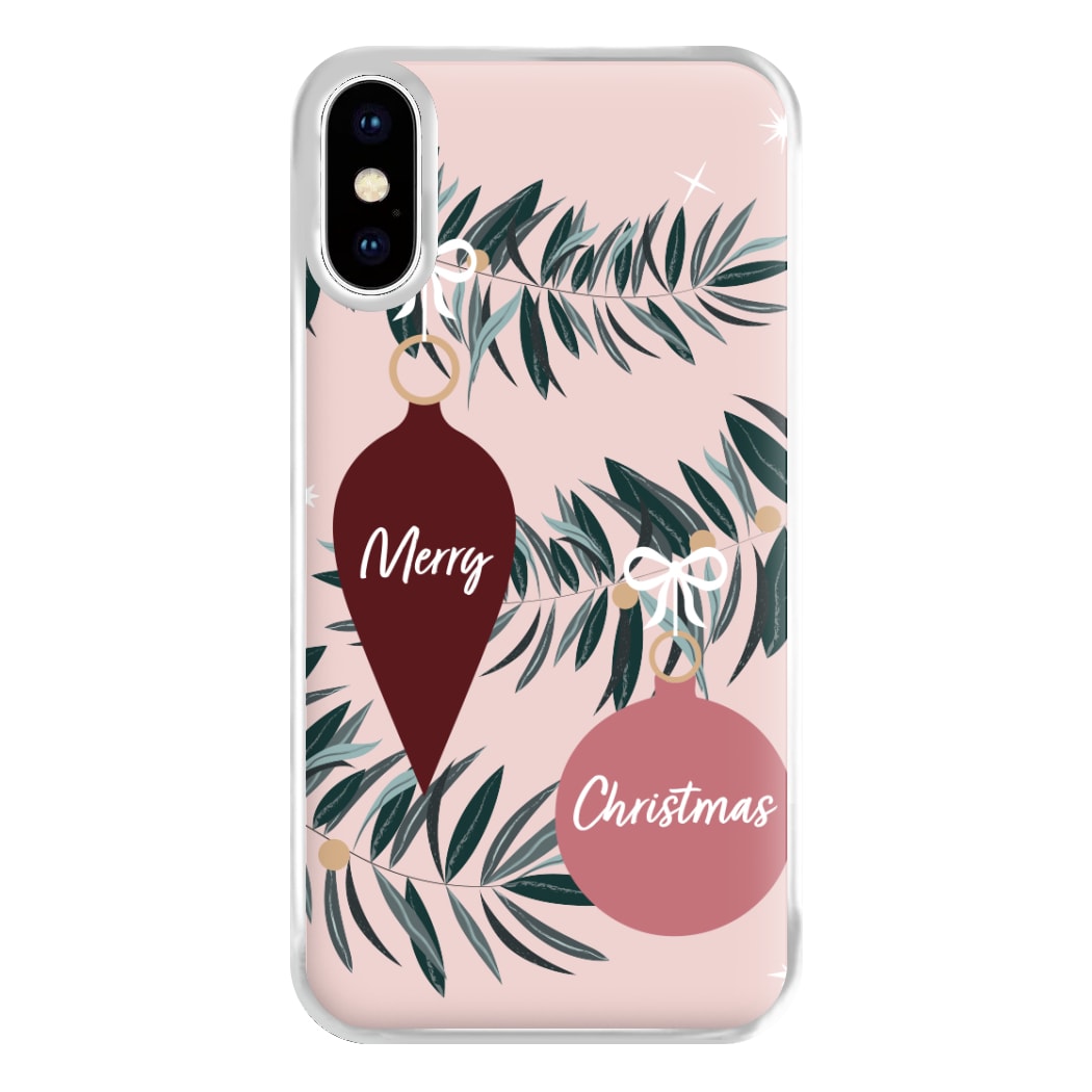 Merry Christmas Phone Case for iPhone XS Max