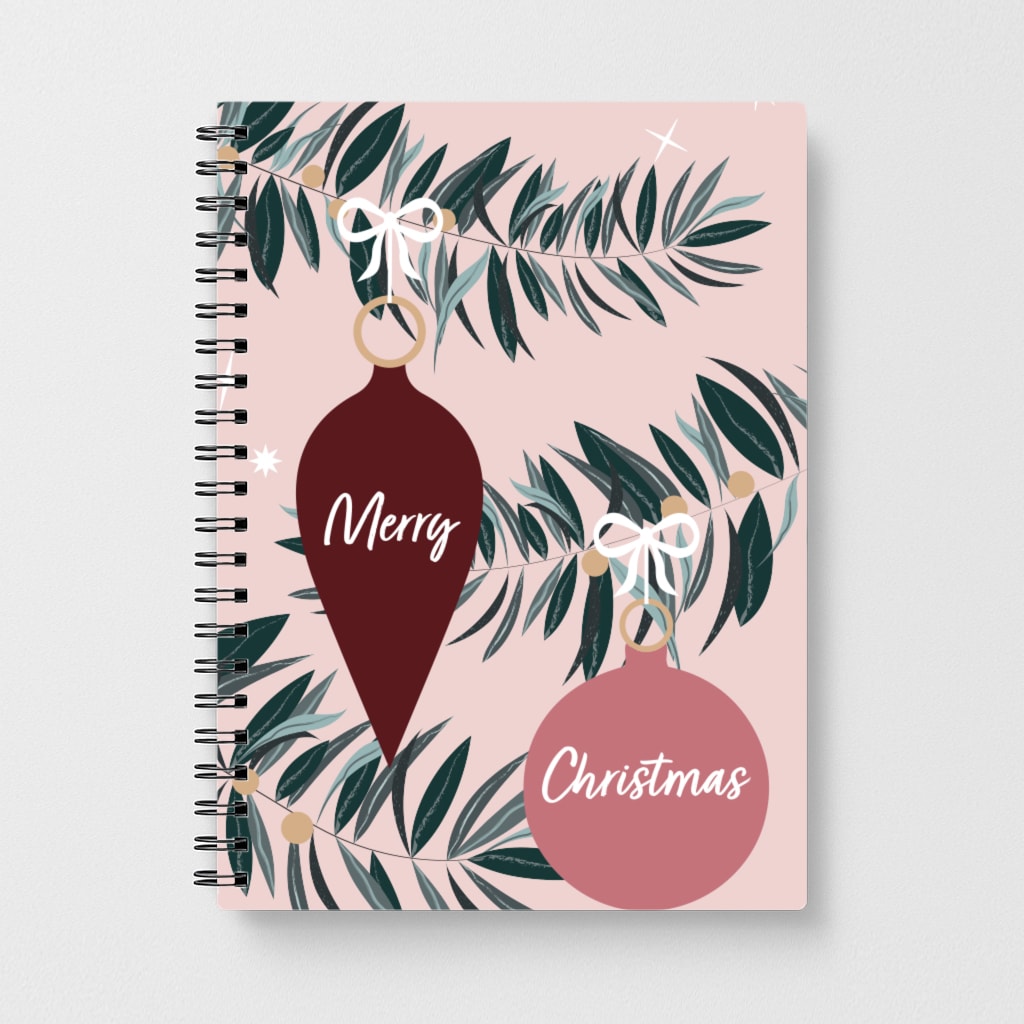 Merry Christmas Notebook