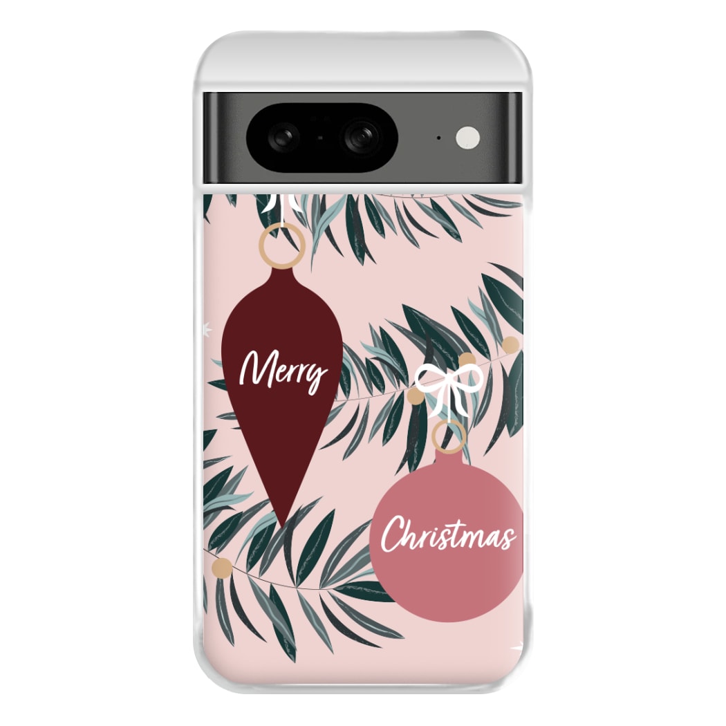 Merry Christmas Phone Case for Google Pixel 8