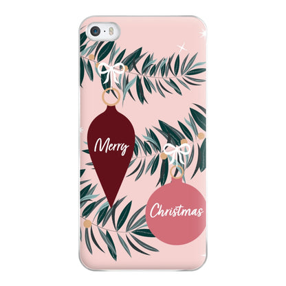 Merry Christmas Phone Case for iPhone 5 / 5s / SE 2016