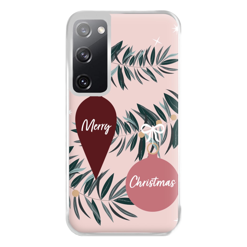 Merry Christmas Phone Case for Galaxy S20