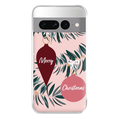 Merry Christmas Phone Case for Google Pixel 7 Pro