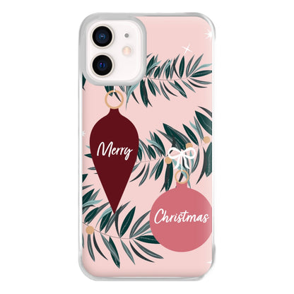 Merry Christmas Phone Case for iPhone 12 Mini