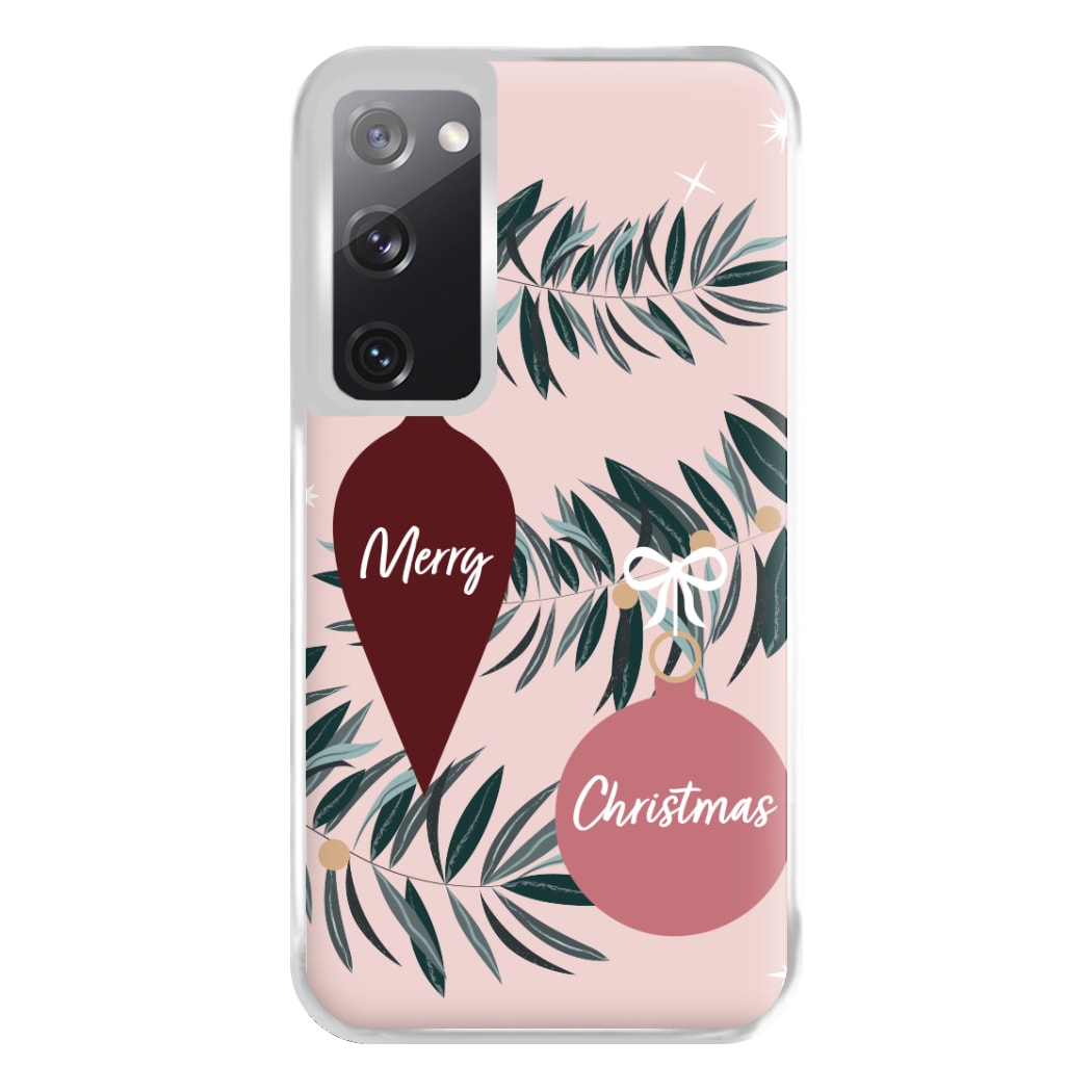 Merry Christmas Phone Case for Galaxy S20FE