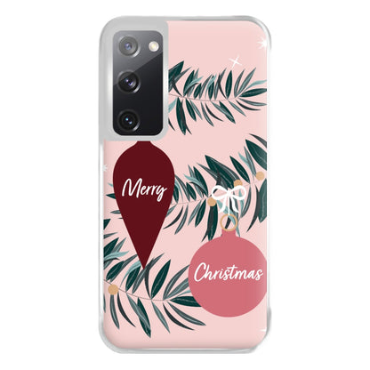 Merry Christmas Phone Case for Galaxy S20FE