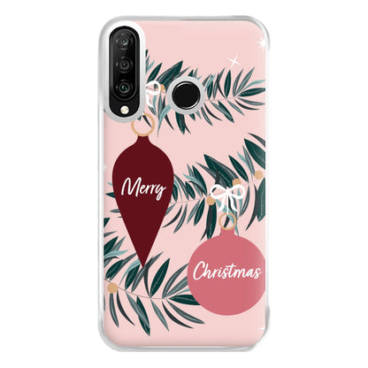 Merry Christmas Phone Case for Huawei P30 Lite