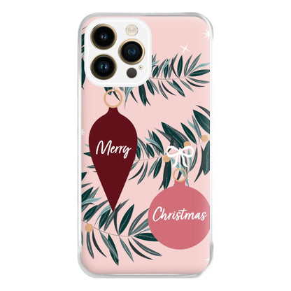 Merry Christmas Phone Case for iPhone 14 Pro Max