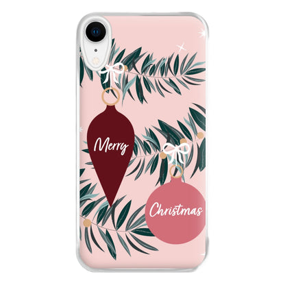 Merry Christmas Phone Case for iPhone XR