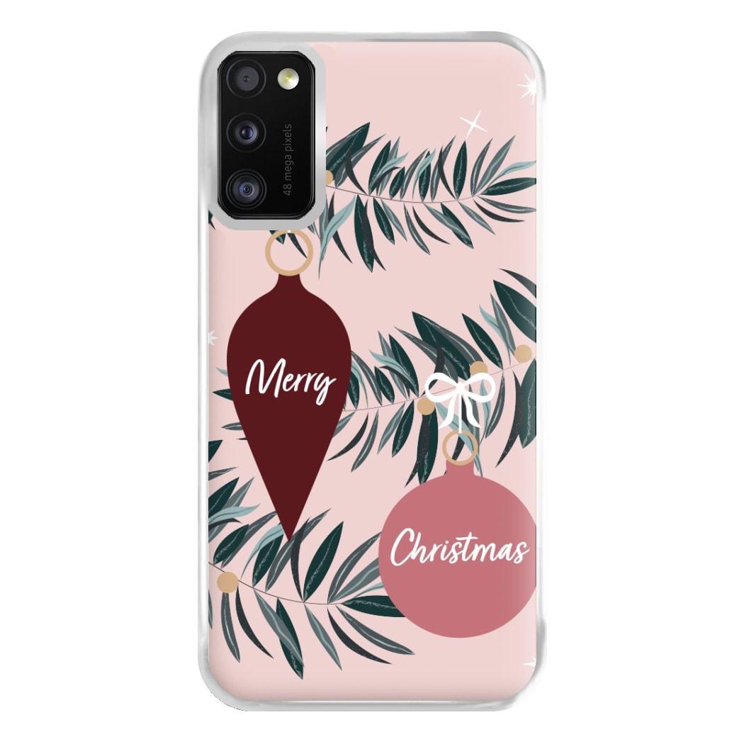 Merry Christmas Phone Case for Galaxy A41