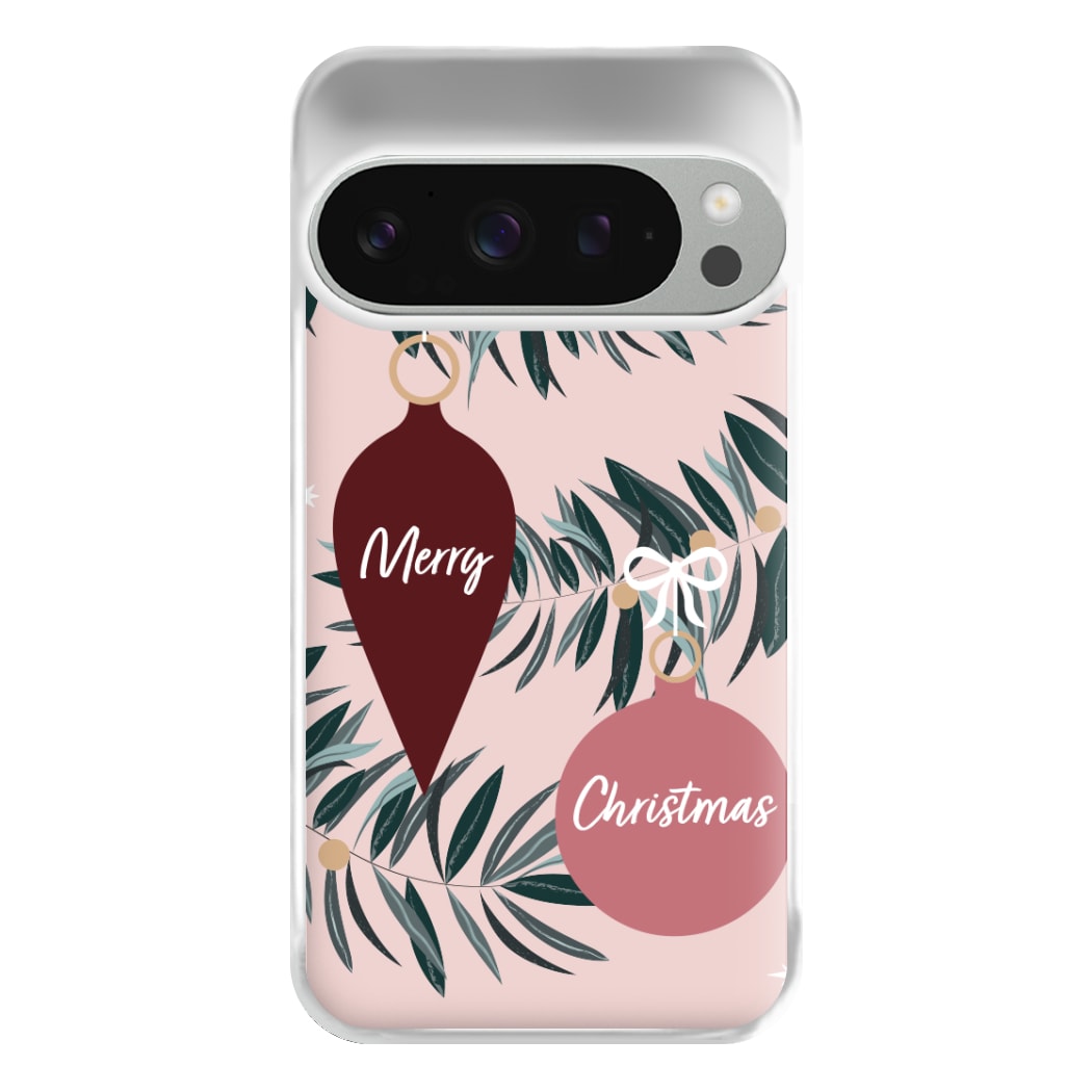 Merry Christmas Phone Case for Google Pixel 9 Pro XL