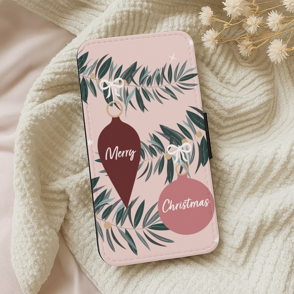 Merry Christmas Wallet Phone Case