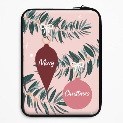 Merry Christmas Universal Laptop Sleeve