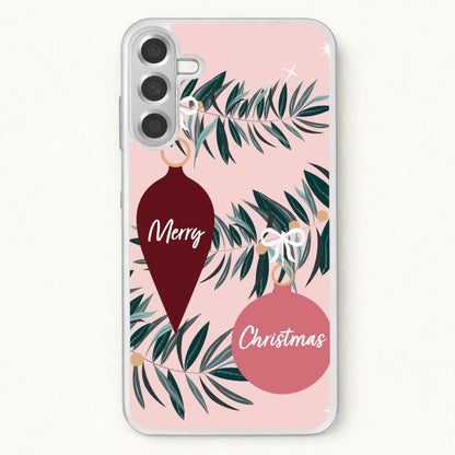 Merry Christmas Phone Case for Galaxy A17