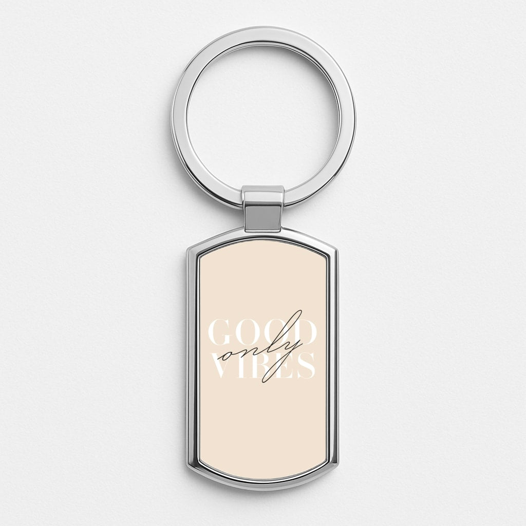 Good Vibes Only Luxury Keyring