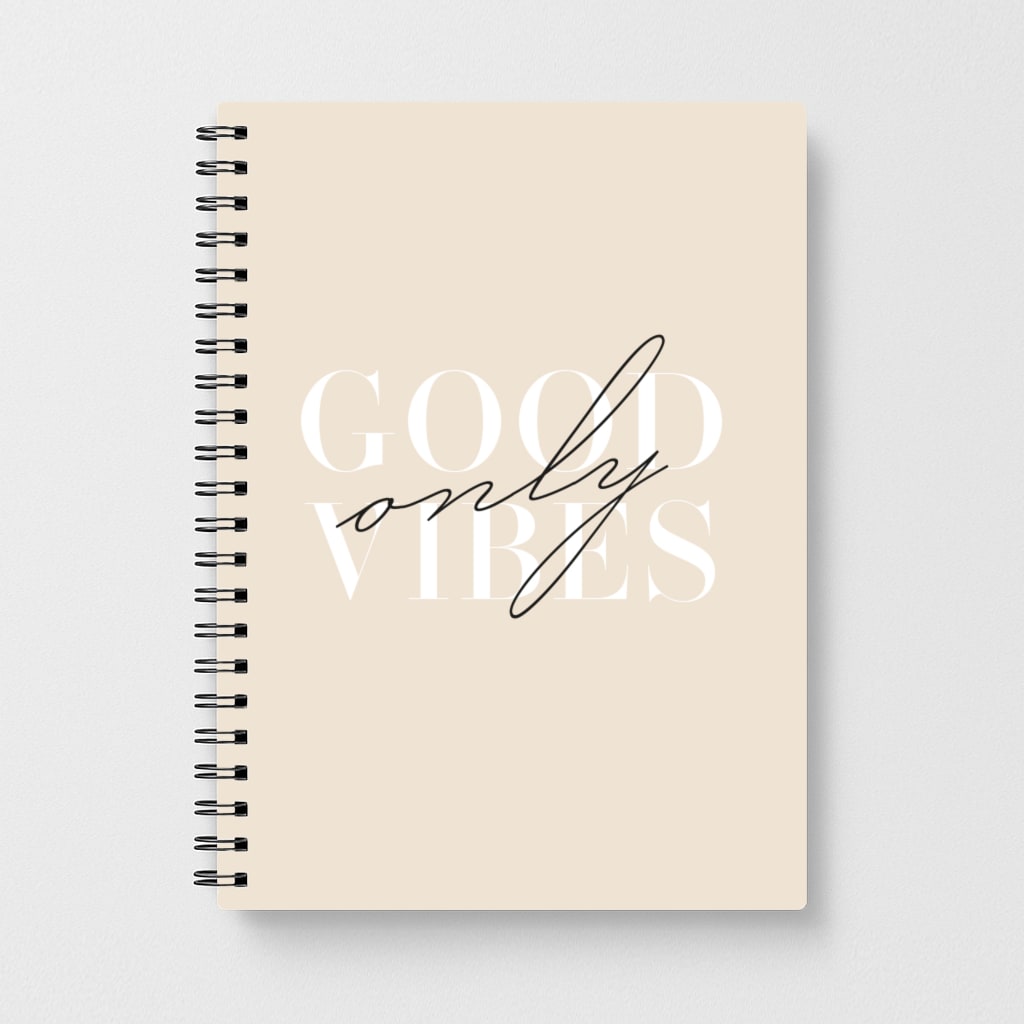 Good Vibes Only Notebook