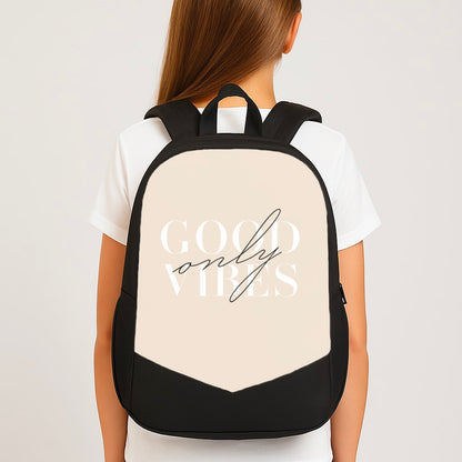 Good Vibes Only Large School Bag