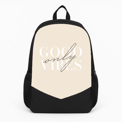 Good Vibes Only Large Backpack