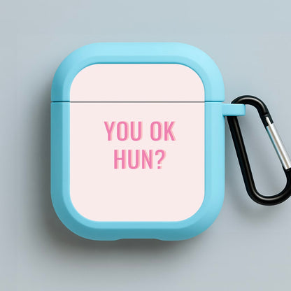 You OK Hun? Blue AirPods Case