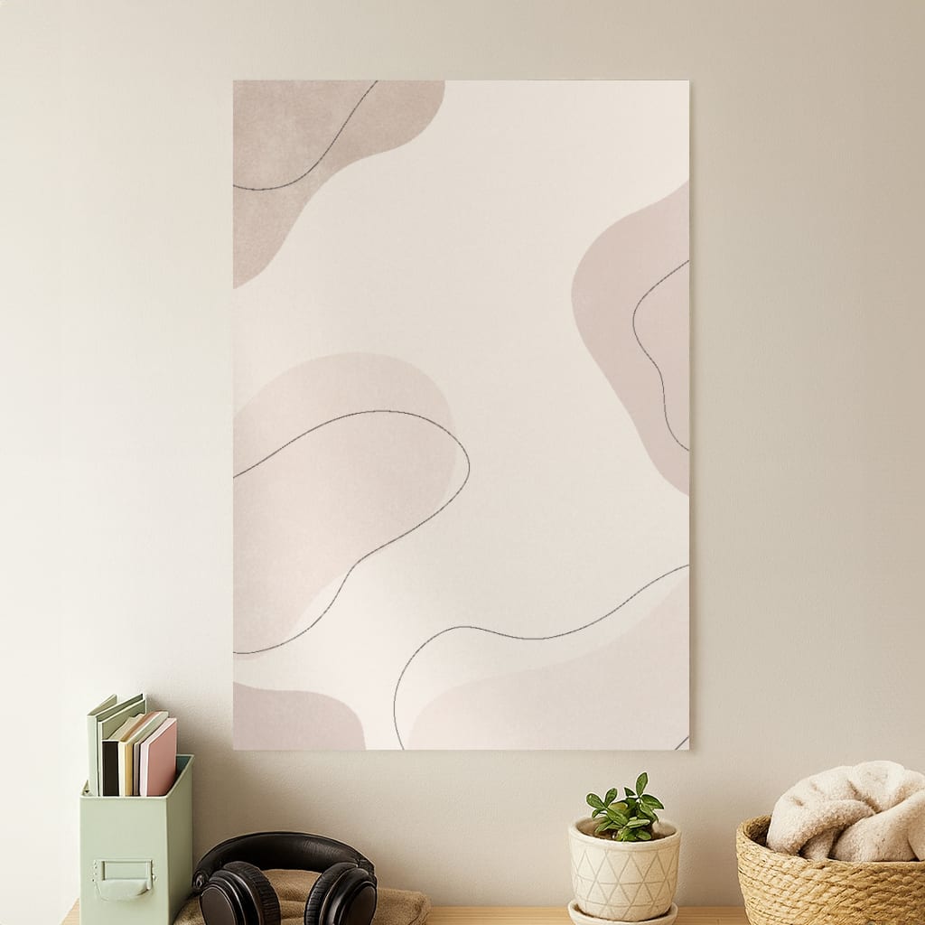 Abstract Beige Poster