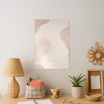 Abstract Beige Art Print
